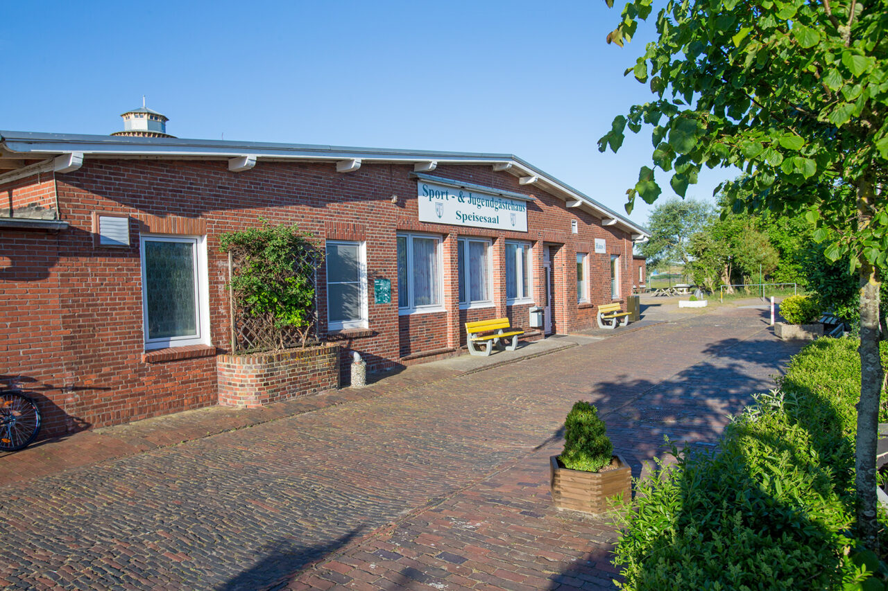 Bilder Gästebetrieb TuS Borkum - Aussenaufnahme Gästehaus