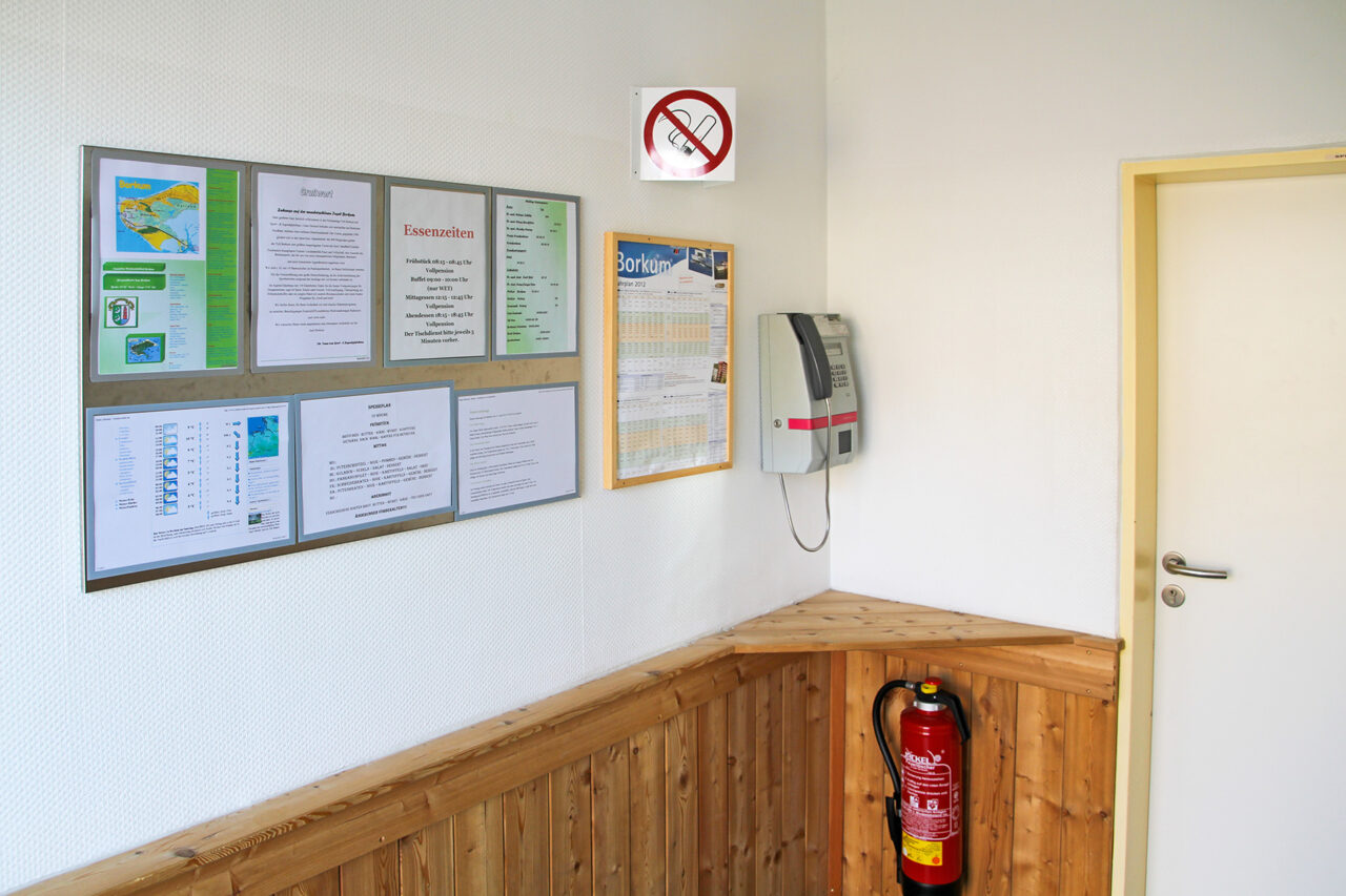 Bilder Gästebetrieb TuS Borkum - Eingangsbereich