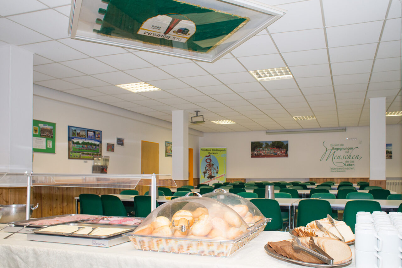 Bilder Gästebetrieb TuS Borkum - Frühstück