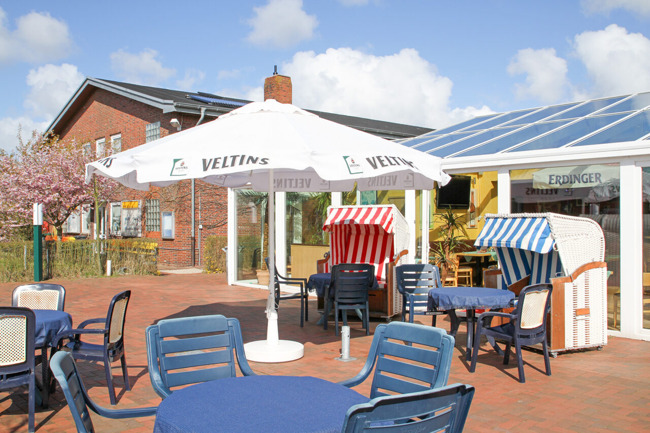 Bilder Gästebetrieb TuS Borkum - Terrasse Kiosk