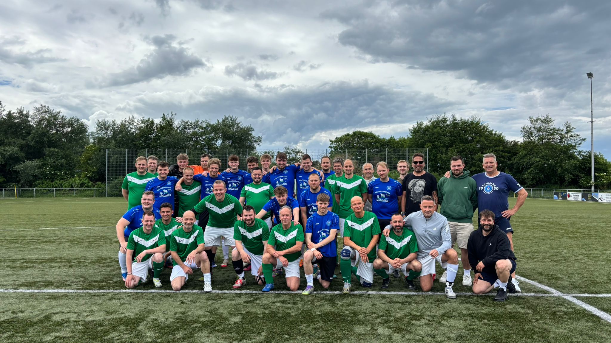TG Bant zu Gast bei Dieter Burdenski und seinen Werder Bremen Fußballfreunden