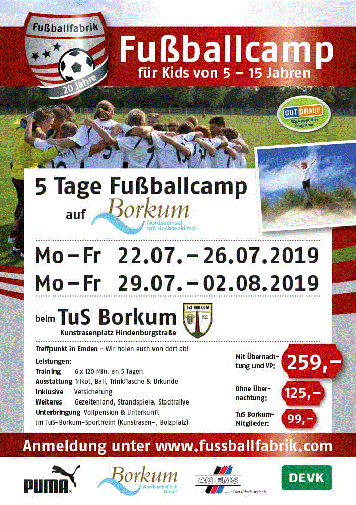 Fußballcamp 2019